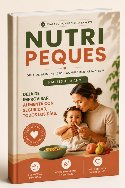 Nutri Peques: El sistema que resuelve qué darle desde los 6 meses con 365 recetas + 6 bonos premium incluidos